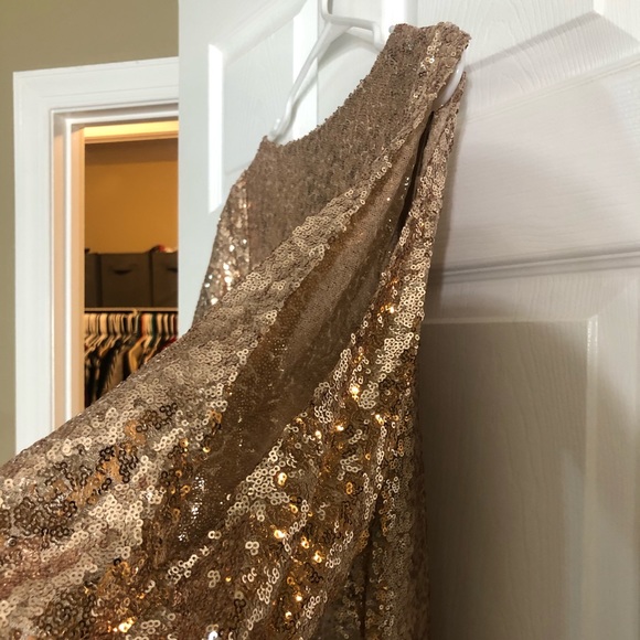 Lulus Gold Dress - Picture 4 of 4